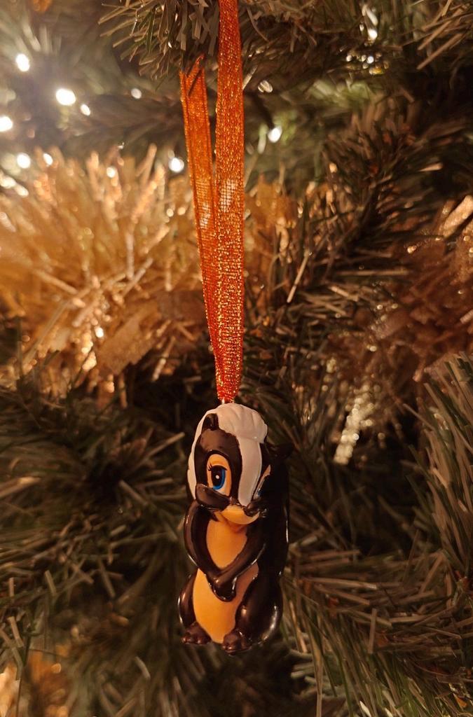 Disney Bloempje Bambi kerst ornament hanger kerstbal, Verzamelen, Disney, Nieuw, Bambi of Dumbo, Ophalen of Verzenden