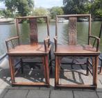 Houten bijzondere stoelen, Ophalen of Verzenden