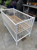 Baby-/Peuterbedje Petite Amelie, Ophalen, Zo goed als nieuw, Lattenbodem, Minder dan 140 cm