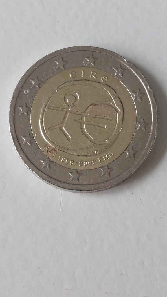 Stickman 2 euro munt ierland, Postzegels en Munten, Munten | Europa | Euromunten, Ophalen of Verzenden, Ierland, 2 euro