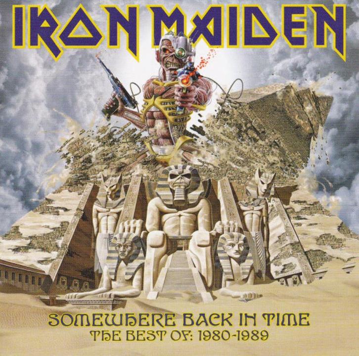 CD: Iron Maiden – Somewhere Back In Time  (ZGAN), Cd's en Dvd's, Cd's | Hardrock en Metal, Zo goed als nieuw, Ophalen of Verzenden