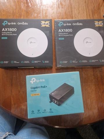 Tp link omada ax1800 wifi6 EAP610 2x splinternieuw  beschikbaar voor biedingen