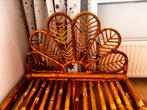 Rotan peuterbed, Huis en Inrichting, Slaapkamer | Bedden, Ophalen, Eenpersoons, Zo goed als nieuw, 80 cm
