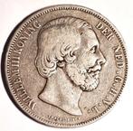 Nederland: Rijksdaalder 1870 ZF-/F+, Postzegels en Munten, Munten | Nederland, Koning Willem III, Zilver, Ophalen of Verzenden
