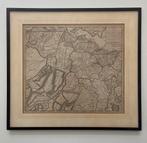 Nieuwe kaart van het baljuwschap van Amstelland, Antiek en Kunst, Kunst | Etsen en Gravures, Ophalen of Verzenden