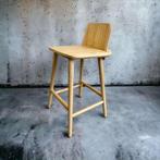 Massief houten kruk met rugleuning (meerdere stuks), Ophalen