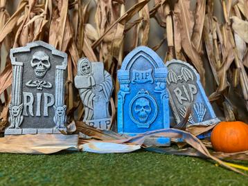 Halloween Grafstenen Set - 4 Stuks - 42cm beschikbaar voor biedingen