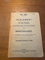 Reglement Marechaussee  no 462- 1940 mobilisatie, Ophalen of Verzenden, Marechaussee, Nederland, Boek of Tijdschrift