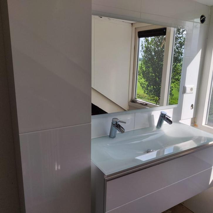 Set van badkamermeubels, Huis en Inrichting, Badkamer | Badkamermeubels, Wasbak of Wastafel, Minder dan 100 cm, 100 tot 150 cm