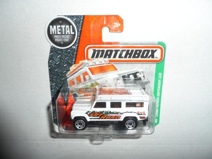 Matchbox - Land Rover Defender 110 - 1:64, Hobby en Vrije tijd, Modelauto's | Overige schalen, Nieuw, Auto, Ophalen of Verzenden