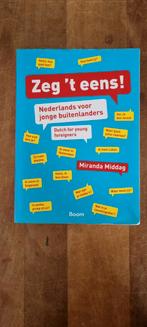 Zeg 't eens! Nederlands voor jonge buitenlanders, Ophalen of Verzenden, Zo goed als nieuw, Niet van toepassing, Miranda Middag