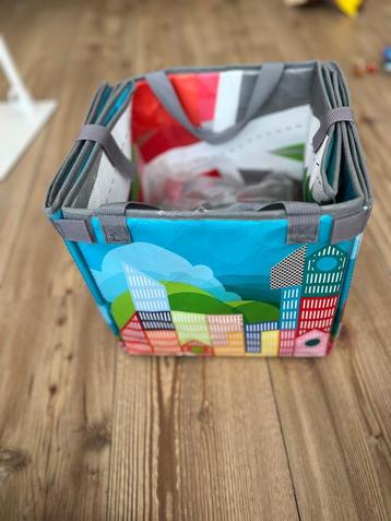 Janod Kubix - Speelmat met blokken en vervoersmiddelen  beschikbaar voor biedingen