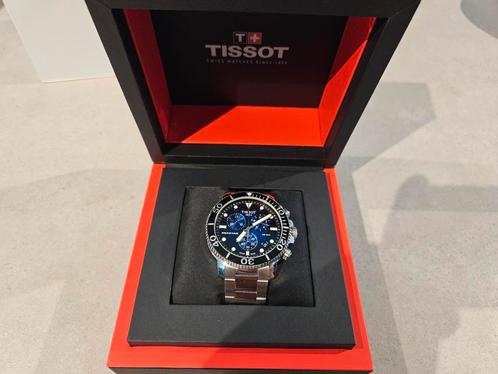 Tissot seastar 1000 chronograaf, Sieraden, Tassen en Uiterlijk, Horloges | Heren, Gebruikt, Staal, Staal, Ophalen of Verzenden
