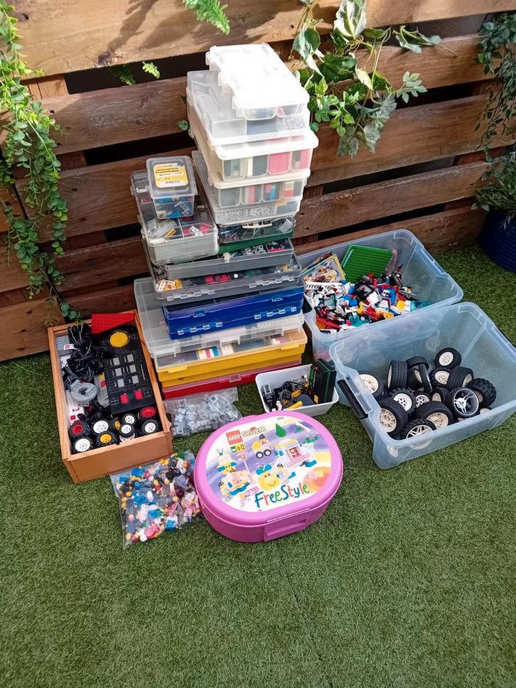 Partij lego technic verzameling veel vintage, Kinderen en Baby's, Speelgoed | Duplo en Lego, Zo goed als nieuw, Lego, Losse stenen