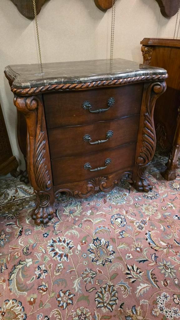 Commode met marmeren blad, Antiek en Kunst, Antiek | Meubels | Kasten, Ophalen
