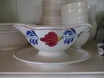 Boerenbont juskom (sauciere/sauskom) Boch, Ophalen of Verzenden, Boerenbont, Kom(men)