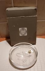 Hoya crystal glass, Japan schaaltje met vogel, Ophalen of Verzenden