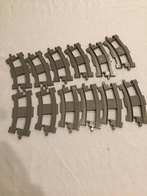 Duplo Trein rails uitbreiding 12st, Kinderen en Baby's, Speelgoed | Duplo en Lego, Zo goed als nieuw, Duplo, Complete set, Ophalen of Verzenden