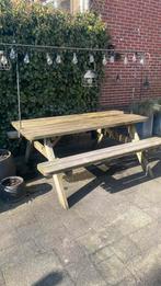 Picknick tafel, Tuin en Terras, Ophalen, Zo goed als nieuw, Inklapbaar, Rechthoekig