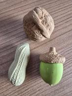 3 leuke gummen in de vorm van noten!, Verzenden, Nieuw, Knutselen