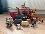Ark van noah. Met houten beestjes, Ophalen, Zo goed als nieuw, Beeldje of Figuurtje
