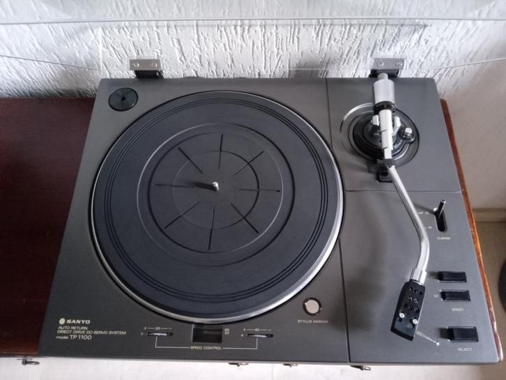 draaitafel Sanyo TP-1100 direct drive, Audio, Tv en Foto, Platenspelers, Zo goed als nieuw, Platenspeler, Overige merken, Ophalen of Verzenden