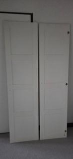2 Kastdeuren Ikea wit, Huis en Inrichting, Kasten | Kledingkasten, Ophalen, 50 tot 100 cm, Zo goed als nieuw, Minder dan 25 cm