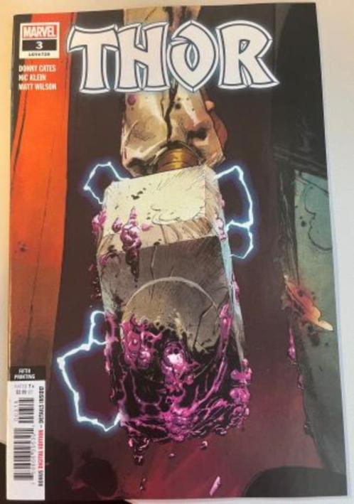 Thor #3 fifth printing (Marvel Comics), Boeken, Strips | Comics, Nieuw, Eén comic, Amerika, Ophalen of Verzenden