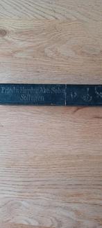 Friedr. Herder Abr. Sohn Solingen - Vintage kappers scheerme, Antiek en Kunst, Antiek | Bestek, Ophalen of Verzenden