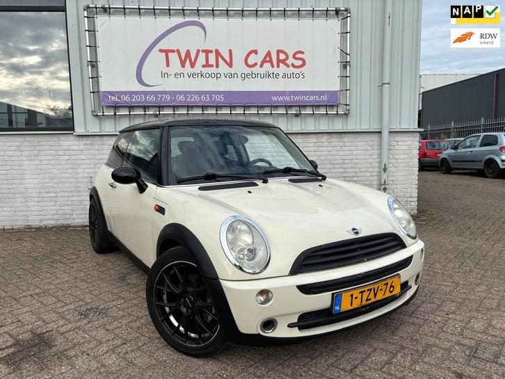 Mini Mini 1.6 Cooper Pepper bak defect, Auto's, Mini, Te koop, Cooper, ABS, Airbags, Boordcomputer, Cruise Control, Elektrische buitenspiegels