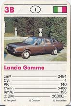 Kw3053 autokaartje lancia gamma ( 3b ), Ophalen of Verzenden, Zo goed als nieuw, Auto's