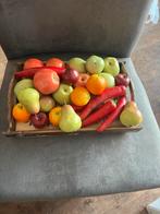 Decoratieve fruitschaal met kunstfruit, Ophalen of Verzenden, Zo goed als nieuw