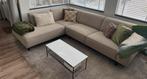 Bouclé hoekbank, Ophalen, Zo goed als nieuw, 150 cm of meer, Vierpersoons of meer
