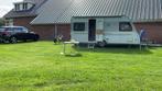 Knaus 450 FU /Rondzit vast bed, Caravans en Kamperen, Serviceluik, Vast bed, Rondzit, Particulier