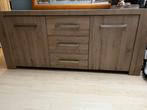 Stevige dressoir, Ophalen, Eikenhout, Zo goed als nieuw, 200 cm of meer