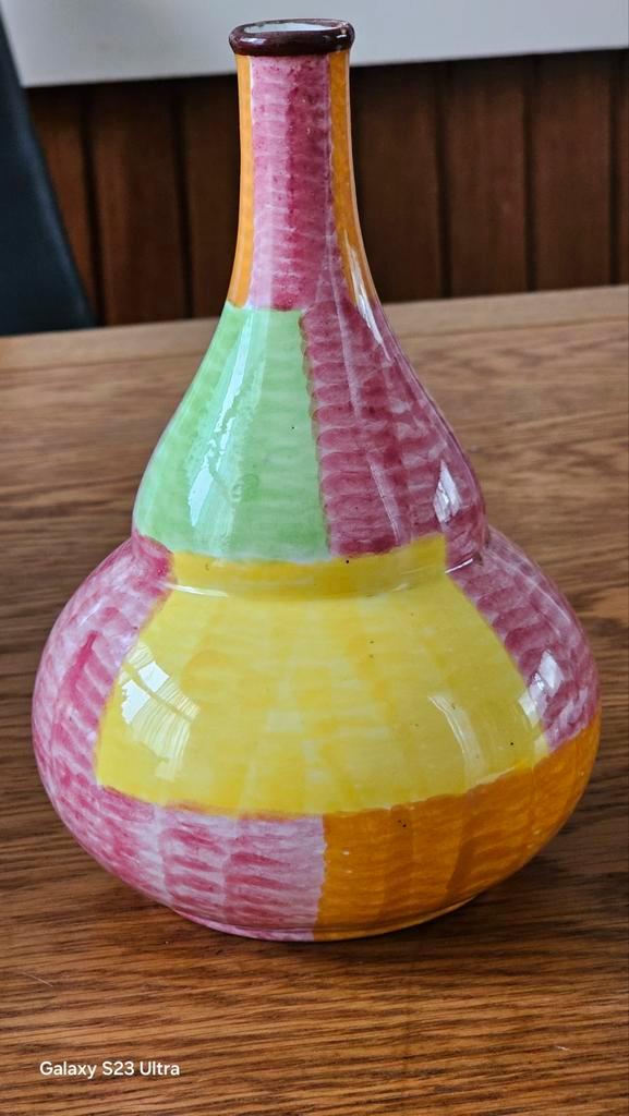 Zeldzame Eva Zeisel vaas - Schramberg SMF jaren '30, Hobby en Vrije tijd, Feestartikelen, Gebruikt, Overige typen, Overige, Ophalen of Verzenden