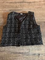 Gilletje zwart met zilveren glitter details 110-116, Zeeman, Overige typen, Meisje, Ophalen of Verzenden