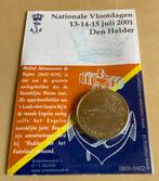 Penning - Nationale Vlootdagen 2001 400 jr Michiel de Ruyter, Postzegels en Munten, Ophalen of Verzenden, Overige materialen, Nederland