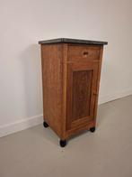 Art deco Amsterdamse school kast nachtkastje jaren 20/30, Antiek en Kunst, Antiek | Meubels | Kasten, Ophalen of Verzenden