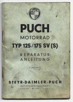 Puch 125 175 SV (S) Reparaturanleitung reparatieboek (7424z), Motoren, Overige merken