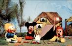 Set van 6 vintage kaartjes Mickey Mouse, Verzamelen, Verzenden, 1960 tot 1980, Ongelopen, Overige thema's
