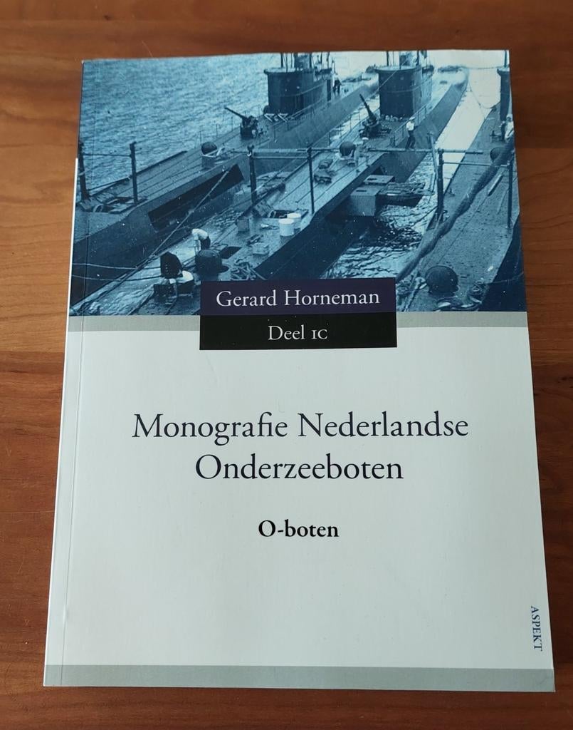 G. Horneman monografie Nederlandse Onderzeeboten Deel 1C, Tweede Wereldoorlog, Marine, Ophalen of Verzenden, Zo goed als nieuw