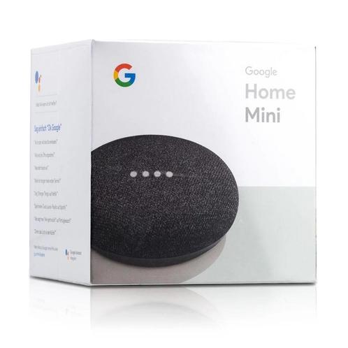 Gratis verzenden Google Nest Mini Black/Carbon Home speaker, Audio, Tv en Foto, Luidsprekers, Nieuw, Overige typen, Minder dan 60 watt