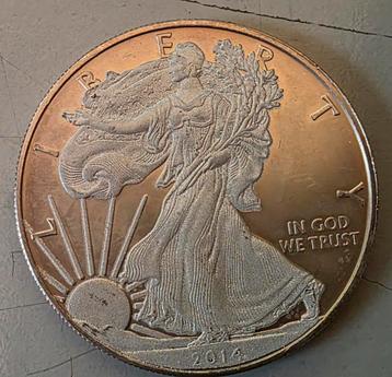 American Eagle 2014 1oz Zilver - Lady Liberty beschikbaar voor biedingen