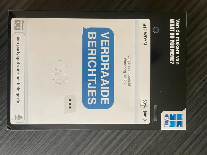 Verdraaide berichten spel, Hobby en Vrije tijd, Gezelschapsspellen | Kaartspellen, Nieuw, Ophalen of Verzenden