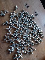Uponor 14 en 16mm t-stukken perskoppelingen kopppelingen, Overige materialen, Minder dan 20 mm, 6 meter of meer, Overige typen