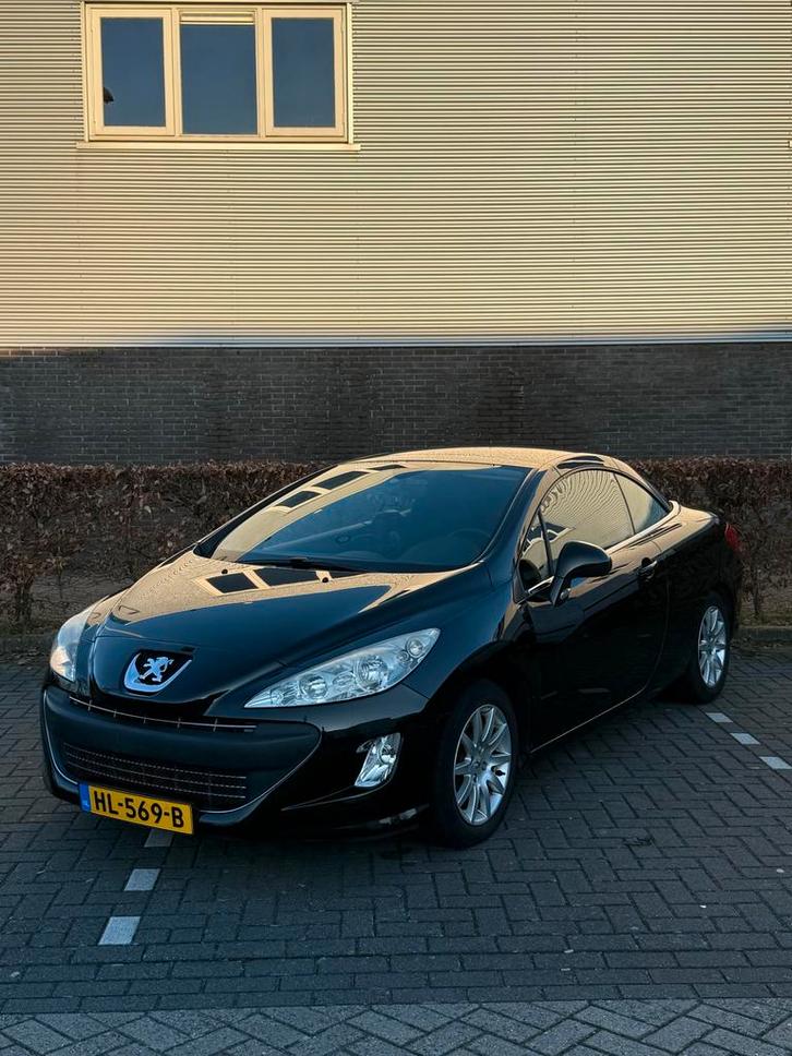 Peugeot 308 1.6 VTI CC 2011 Zwart, Auto's, Peugeot, Particulier, Benzine, B, Cabriolet, Handgeschakeld, Geïmporteerd, Zwart, Voorwielaandrijving