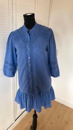 Mooi blauw katoenen Harper & Yve jurkje mt S, Blauw, Ophalen of Verzenden, Zo goed als nieuw, Maat 36 (S)