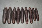 Gewichten koekoeksklok dennenkegels, Antiek en Kunst, Antiek | Klokken, Ophalen of Verzenden