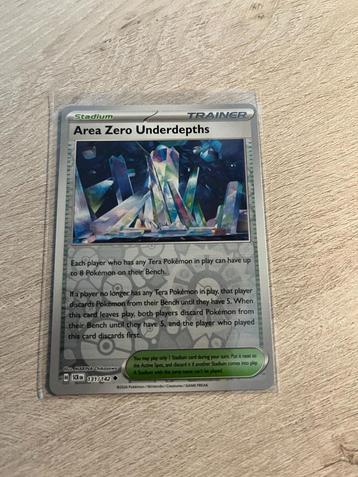 Area Zero Underdepths (Holo) 131/142 Stellar Crown - Pokémon beschikbaar voor biedingen